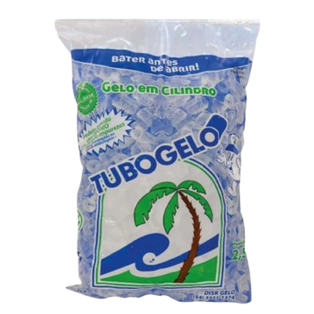 Saco de Gelo em Cubos - 2,5kg